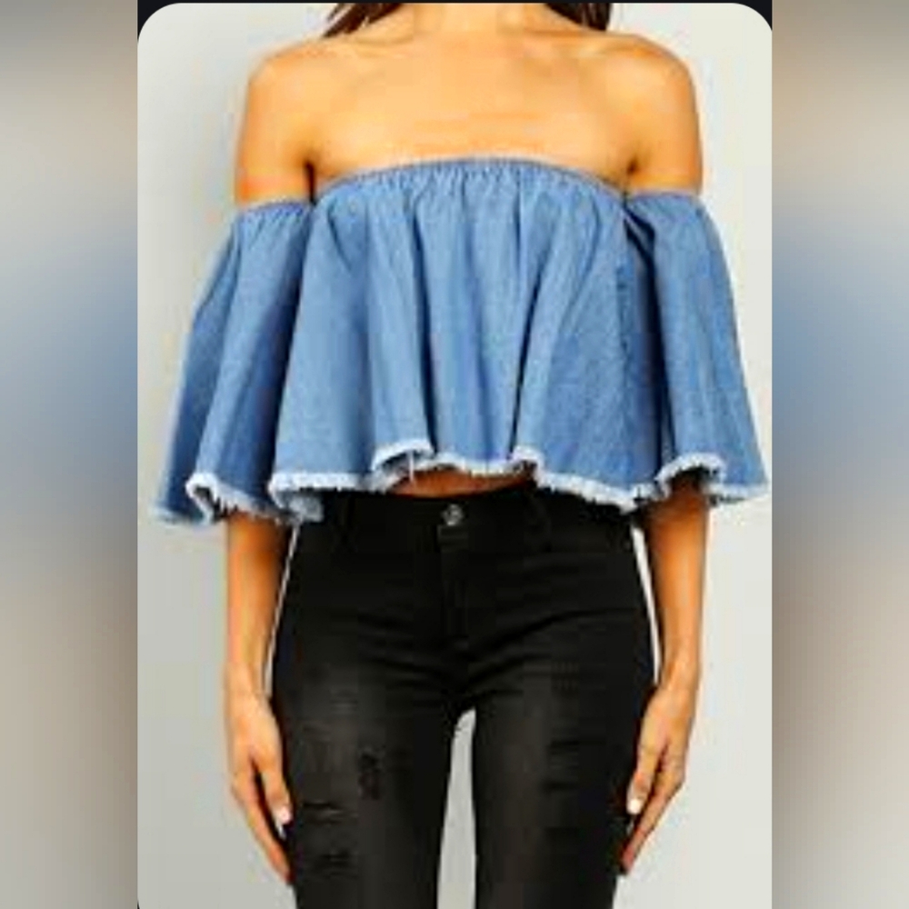 Better.Be Denim top. New